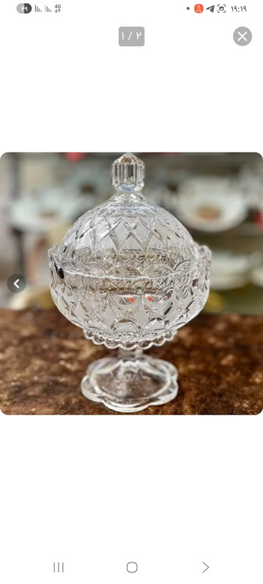 شکلات خوری پایه دار انجلیکا