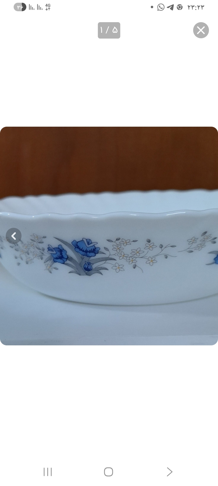 سوپ خوری پارس اوپال گل ابی ۱۲۰ همه کاره۶عددی